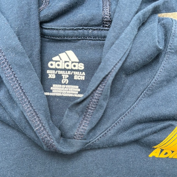 Adidas kids Hooded long sleeve shirt - Picture 4 of 4
